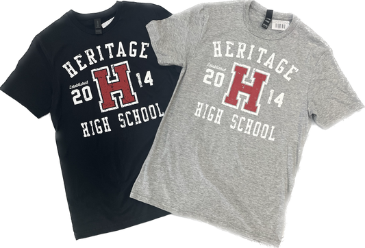 Heritage High School Vintage Tee