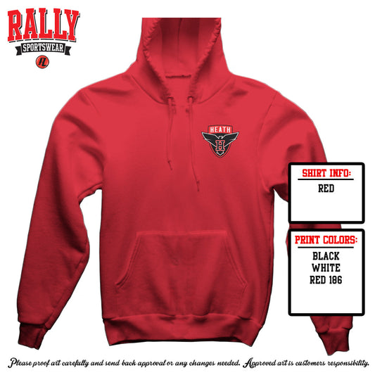 RHHSSOC26 – Hoodie - Red