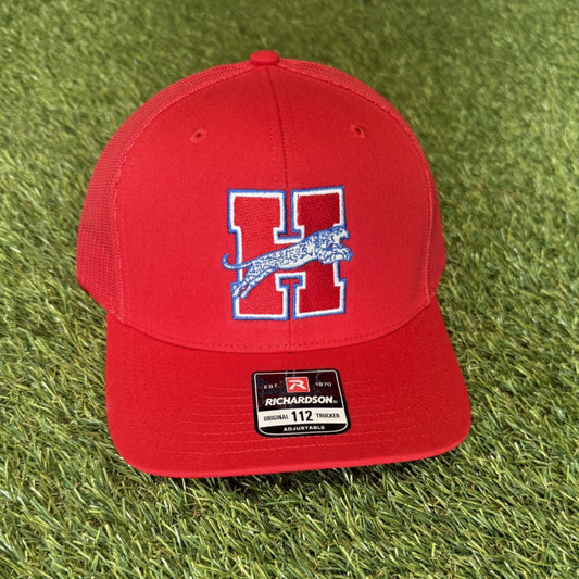 Heritage Hat Red with Red Mesh