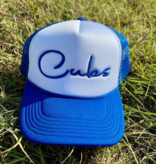 Cubs Embroidered Foam Front Hats