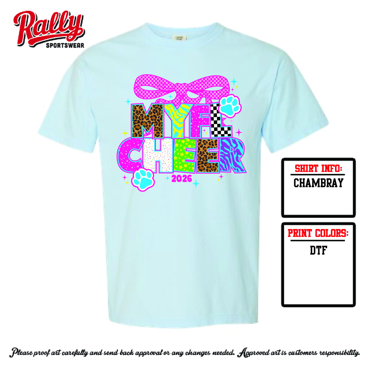 MYFL26 - Cheer Comfort Color