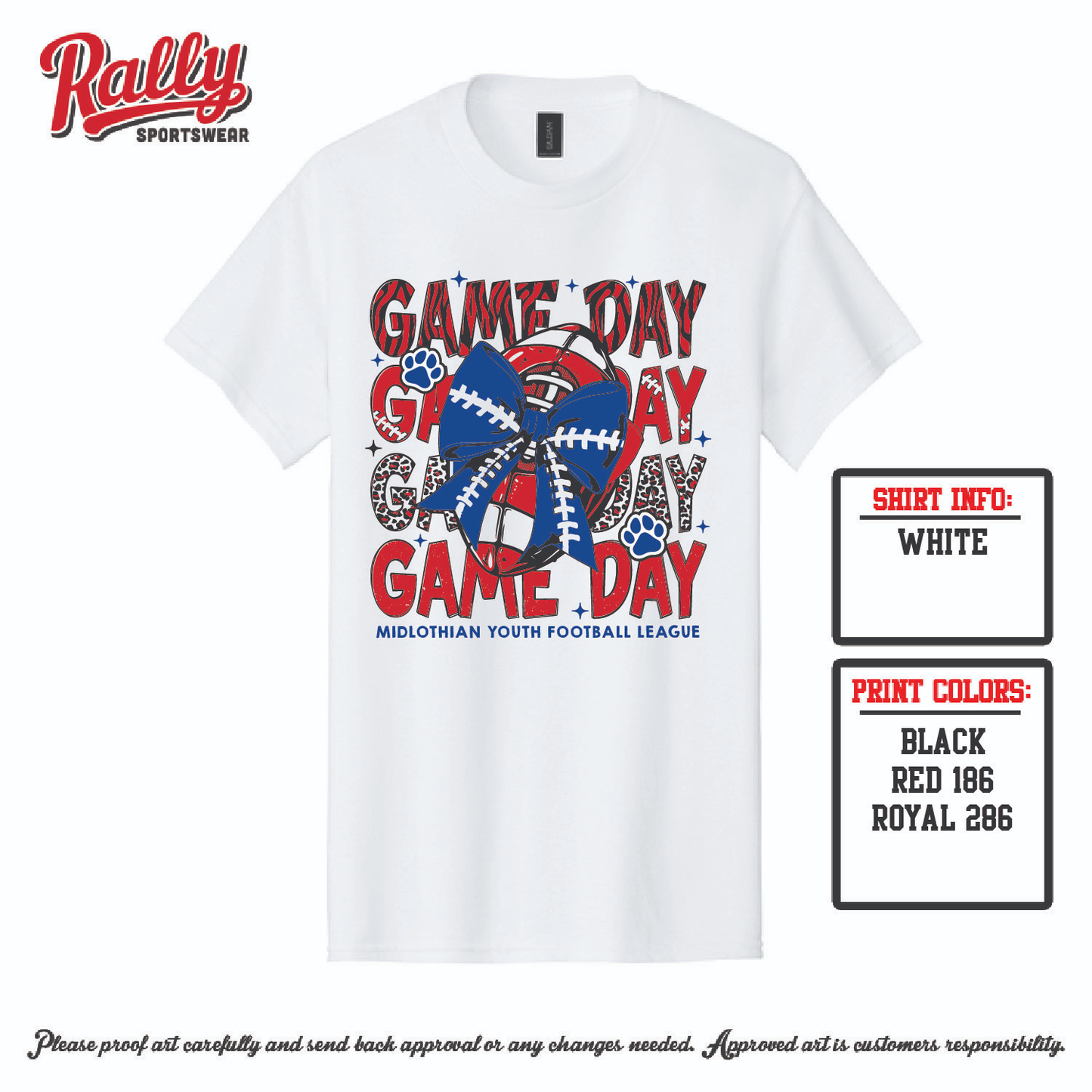 MYFL26 - Game Day (Various Styles)