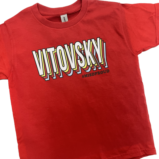 Vitovsky Elementary YOUTH Retro tee