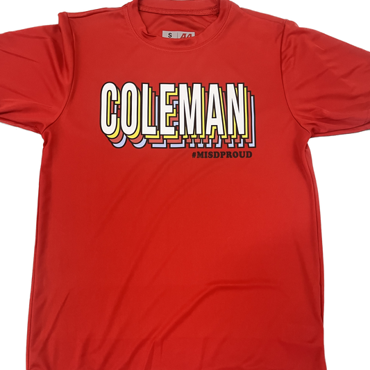 Coleman Elementary YOUTH Retro tee