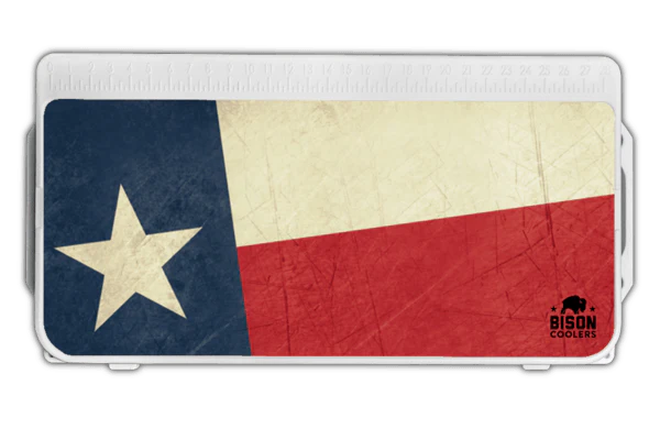 Bison 25 Quart w/ Texas Flag