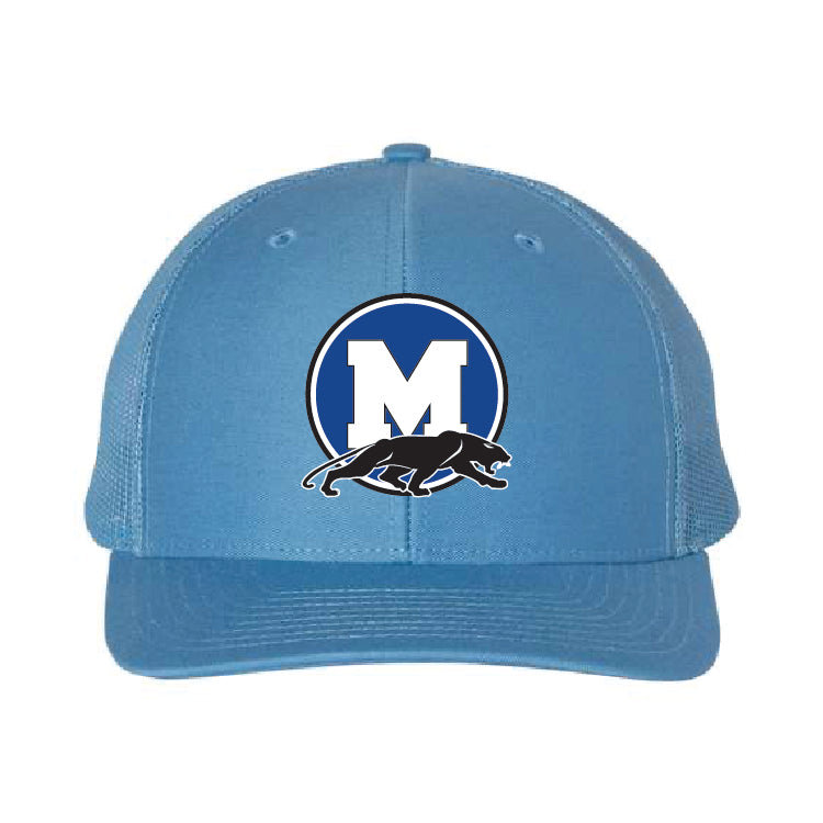 Panther Baby Blue Snapback Cap