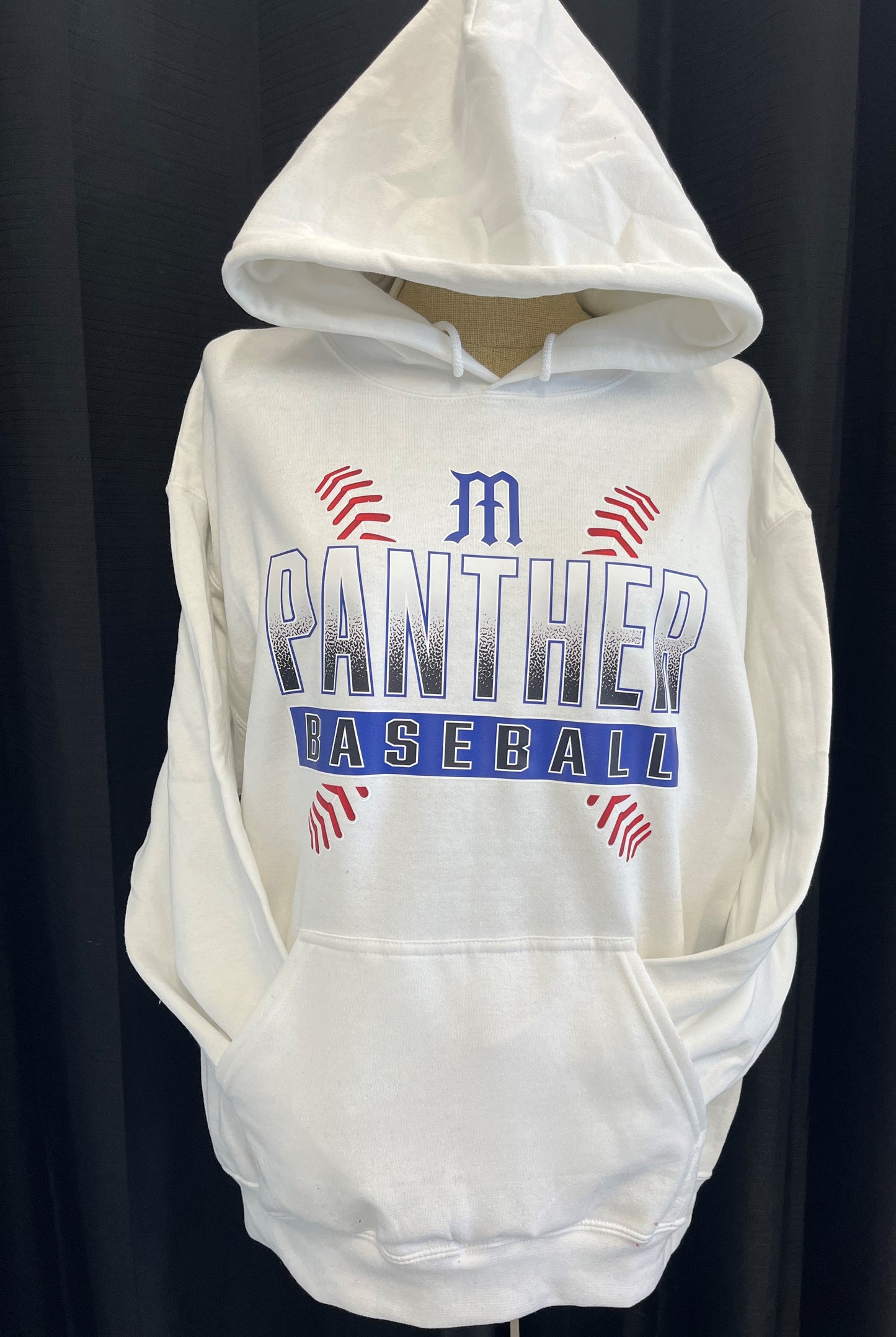 Baseball Panther fade Hoodie