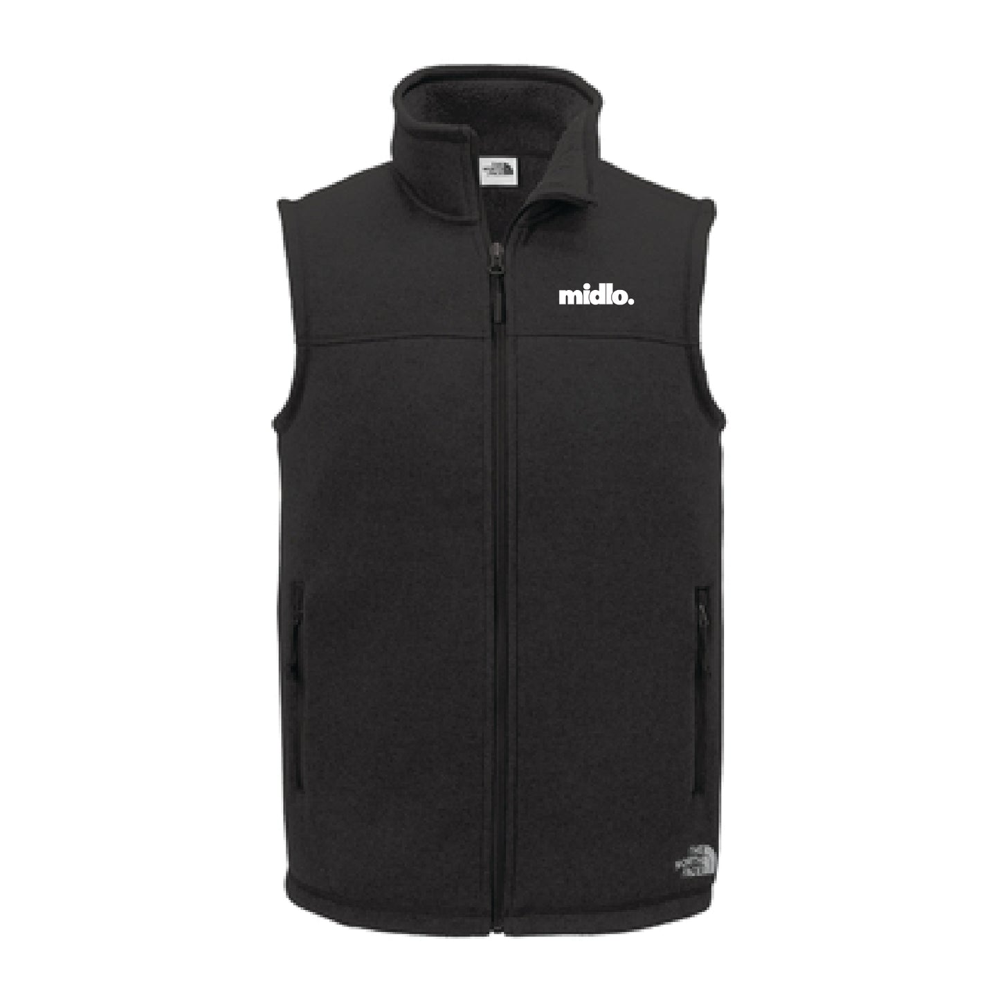 BF25 - MIDLO - North Face Sweater Fleece Vest