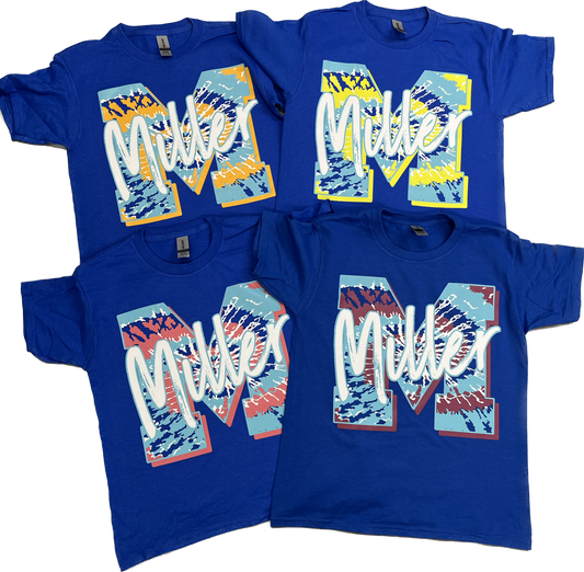 Miller Tie Dye Spirit Shirt