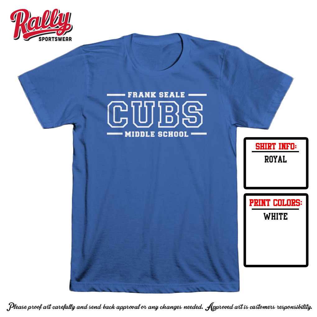 Frank Seale Cubs Outline Tee