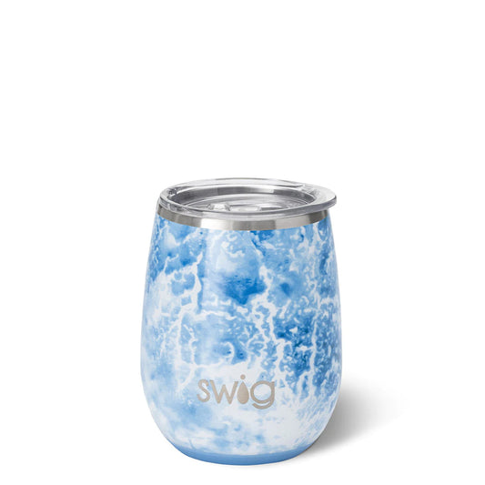 Swig - Sea Spray Stemless Wine Cup (14oz)